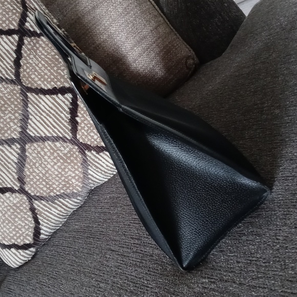 🖤VTG Ferragamo🖤 - BW-21 1850 Top Handle Nylon/Leather Bag - Picture 4 of 16